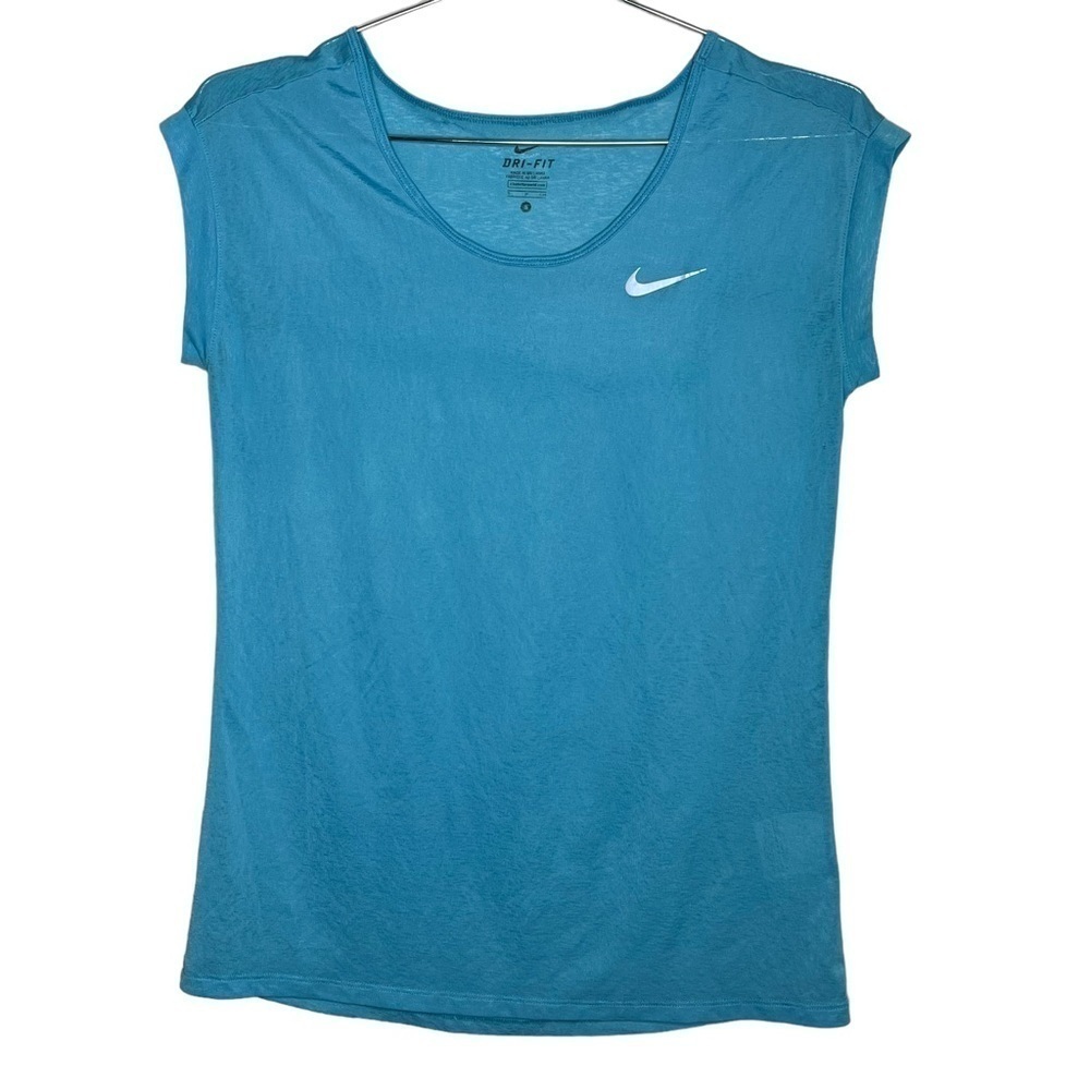 NIKE Cool Breeze Dri Fit Sheer Running Short Sleeve Shirt